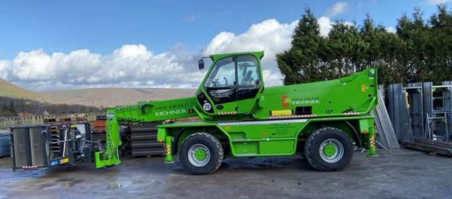 Merlo MCSS 4030 von Holzbau Eichner im Einsatz